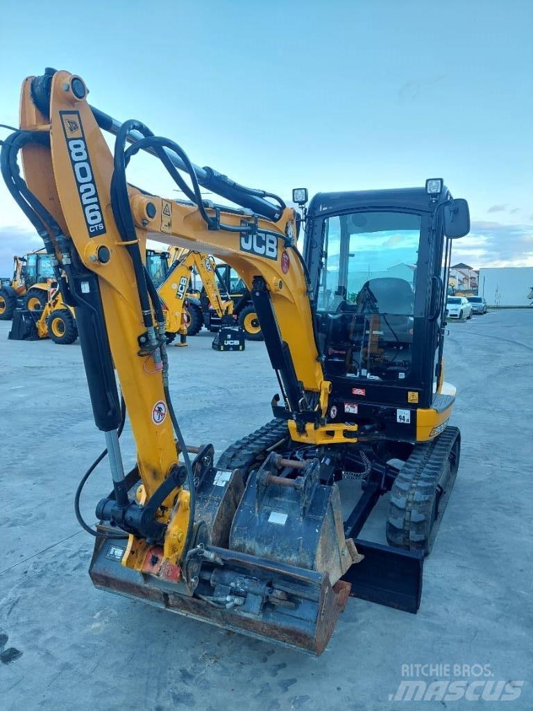 JCB 8026 CTS Εκσκαφάκι (διαβολάκι) < 7t