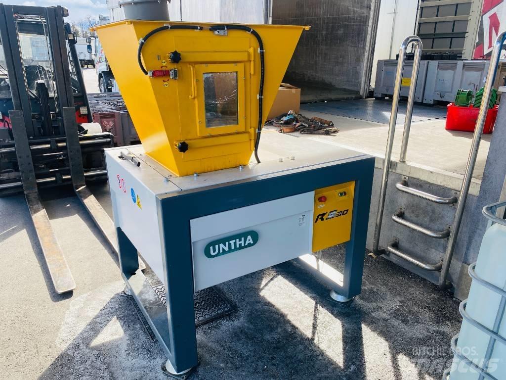 Untha RS30 SHREDDER Τεμαχιστές αποβλήτων