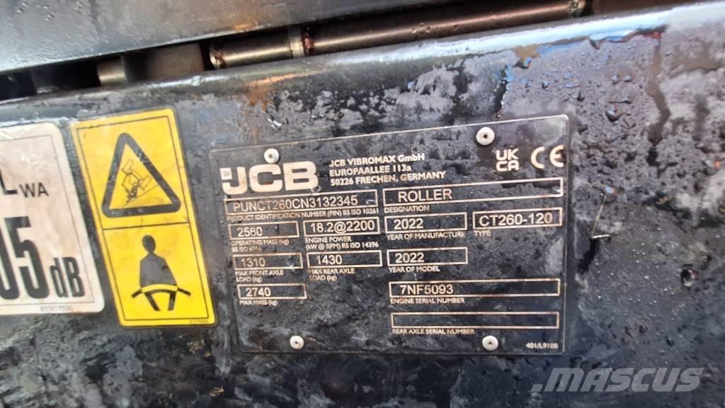 JCB CT 260-120 Οδοστρωτήρες διπλού κυλίνδρου