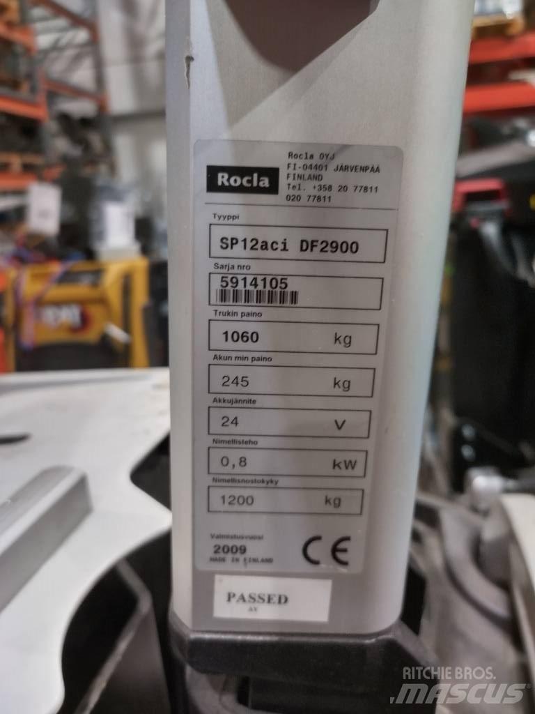 Rocla SP12ACI DF2900 Ηλεκτρικά παλετοφόρα με ιστό