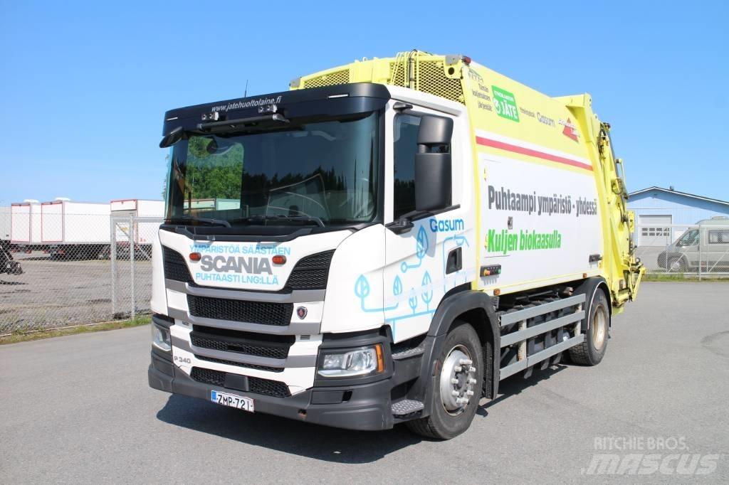 Scania P 340 CNG A Απορριμματοφόρα