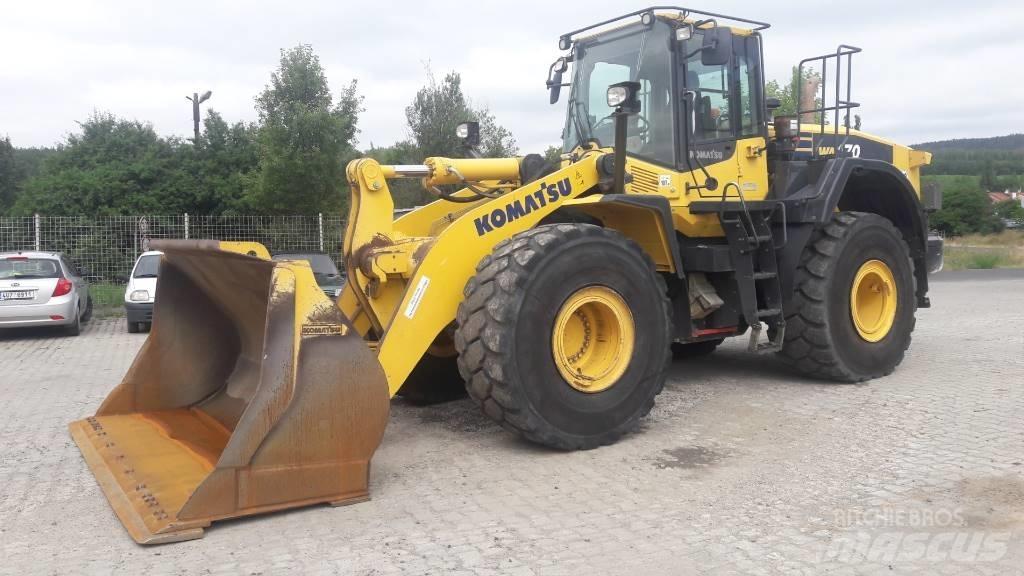 Komatsu WA470-7 Φορτωτές με λάστιχα (Τροχοφόροι)