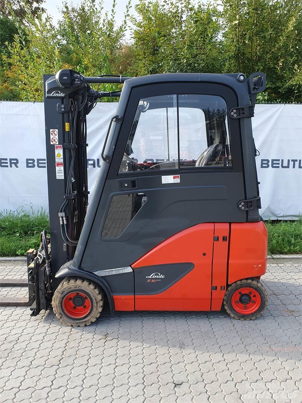 Linde E18PH Ηλεκτρικά περονοφόρα ανυψωτικά κλαρκ