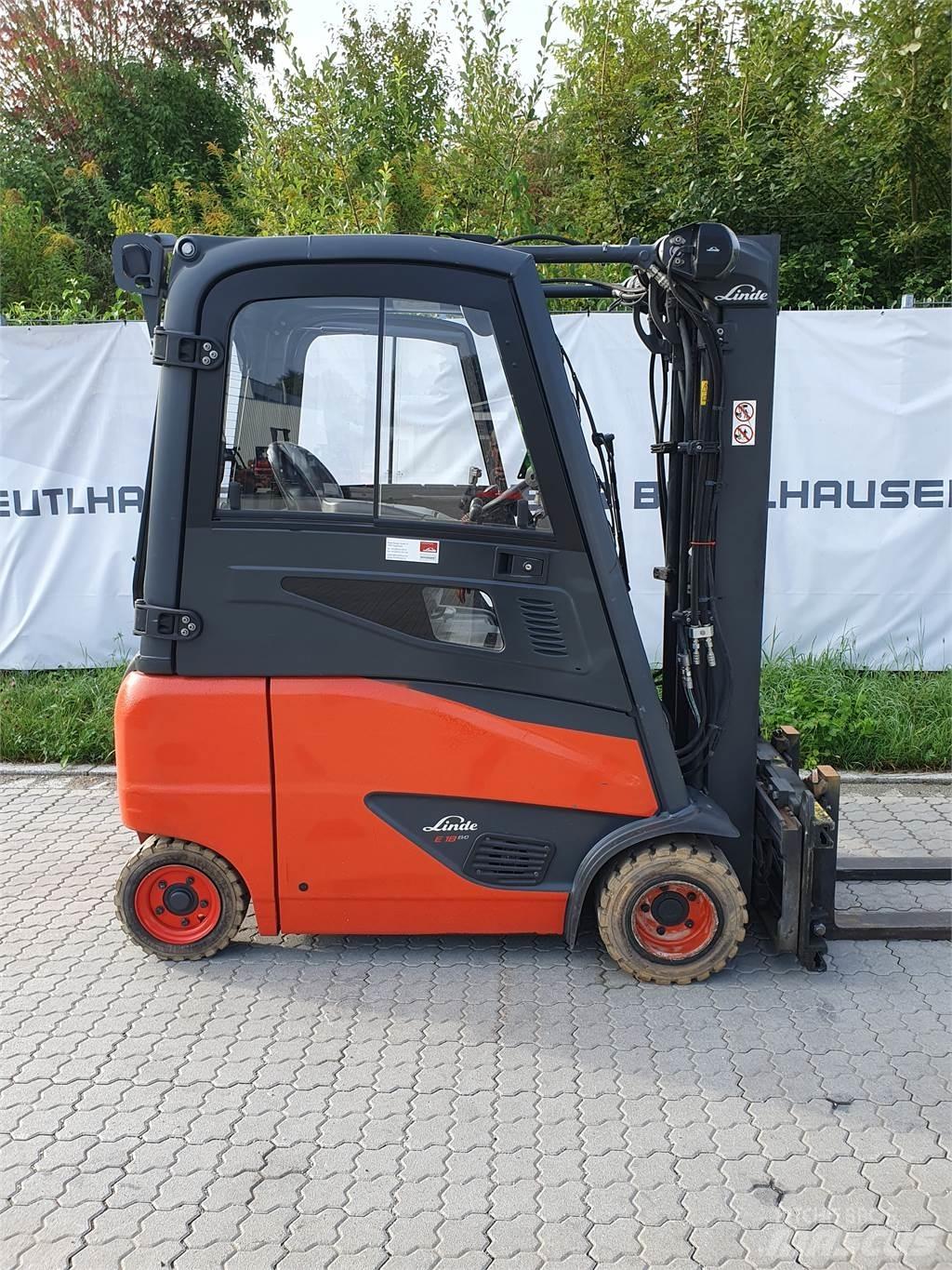 Linde E18PH Ηλεκτρικά περονοφόρα ανυψωτικά κλαρκ