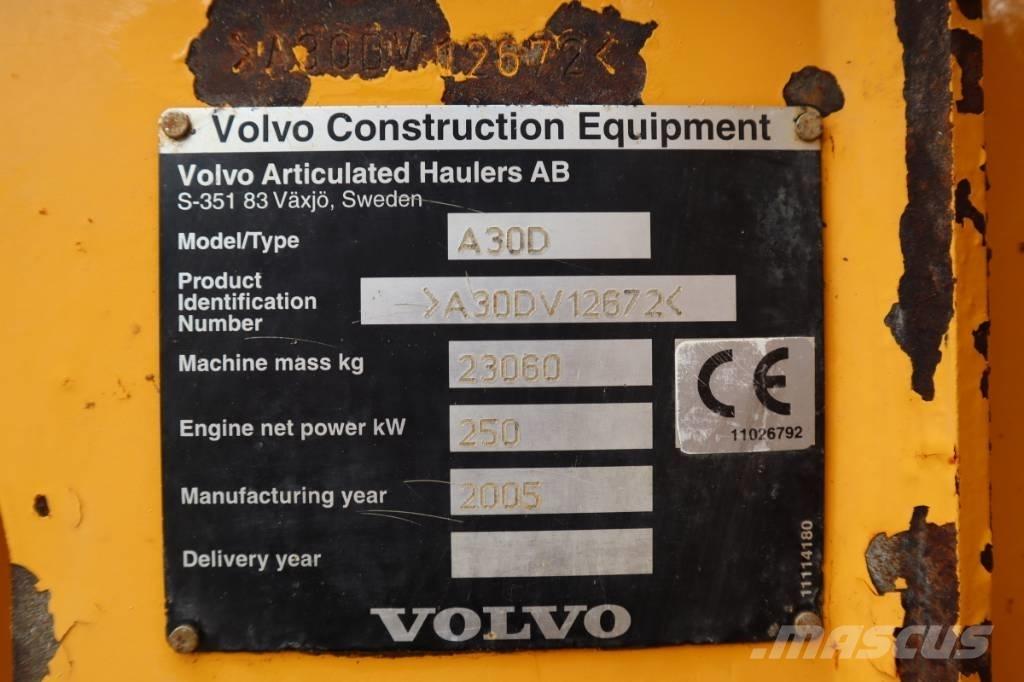 Volvo A 30 D Σπαστό Dump Truck ADT