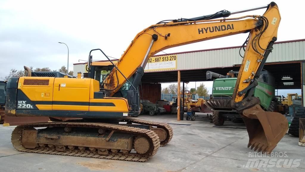 Hyundai HX 220 L Εκσκαφείς με ερπύστριες