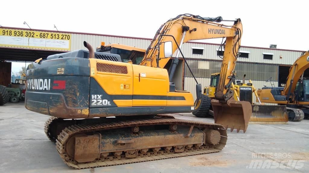 Hyundai HX 220 L Εκσκαφείς με ερπύστριες