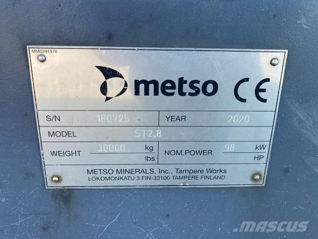 Metso ST 2.8 Κινητές μηχανές κοσκινίσματος