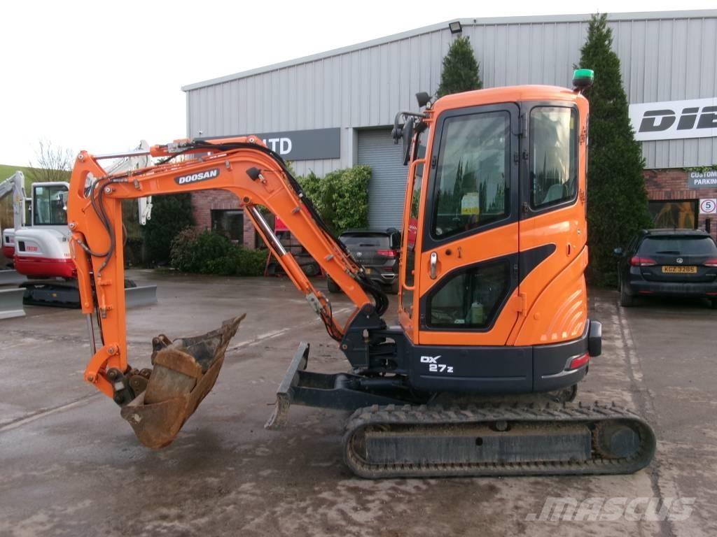 Doosan DX 27 Z Εκσκαφάκι (διαβολάκι) < 7t
