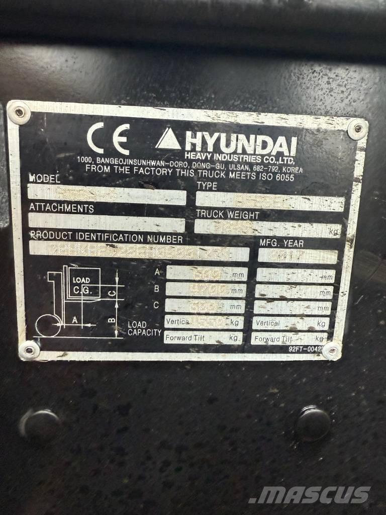 Hyundai 50DA-9 Πετρελαιοκίνητα Κλαρκ