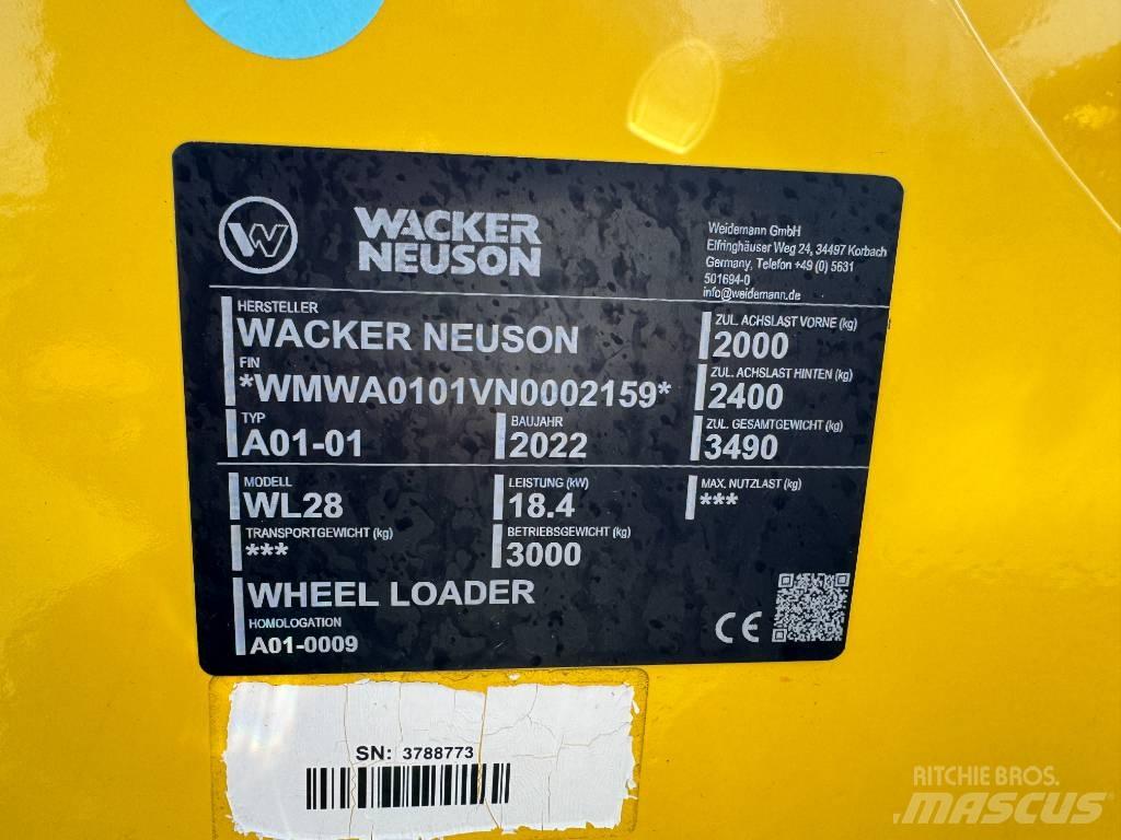 Wacker Neuson WL28 Φορτωτές με λάστιχα (Τροχοφόροι)