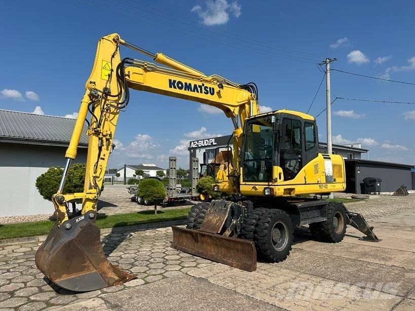 Komatsu PW 160-7E0 Εκσκαφείς με τροχούς - λάστιχα