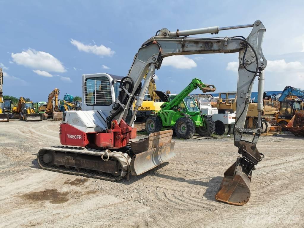 Takeuchi TB80FR Μίνι εκσκαφείς 7t - 12t