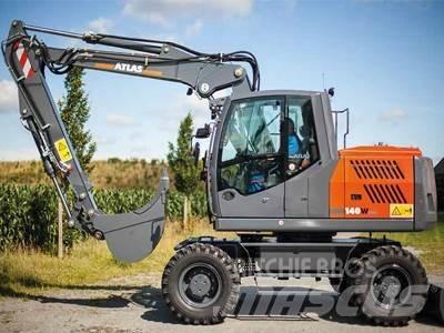 Atlas 140W Εκσκαφείς με τροχούς - λάστιχα