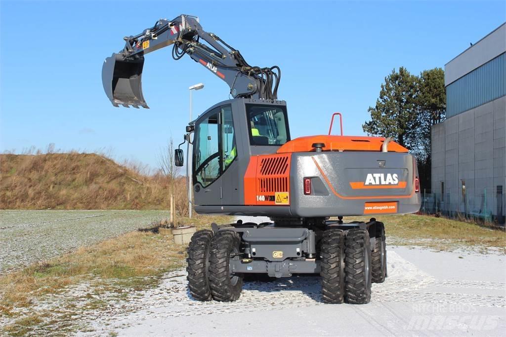 Atlas 140W Εκσκαφείς με τροχούς - λάστιχα