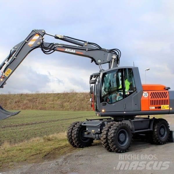 Atlas 150W Εκσκαφείς με τροχούς - λάστιχα