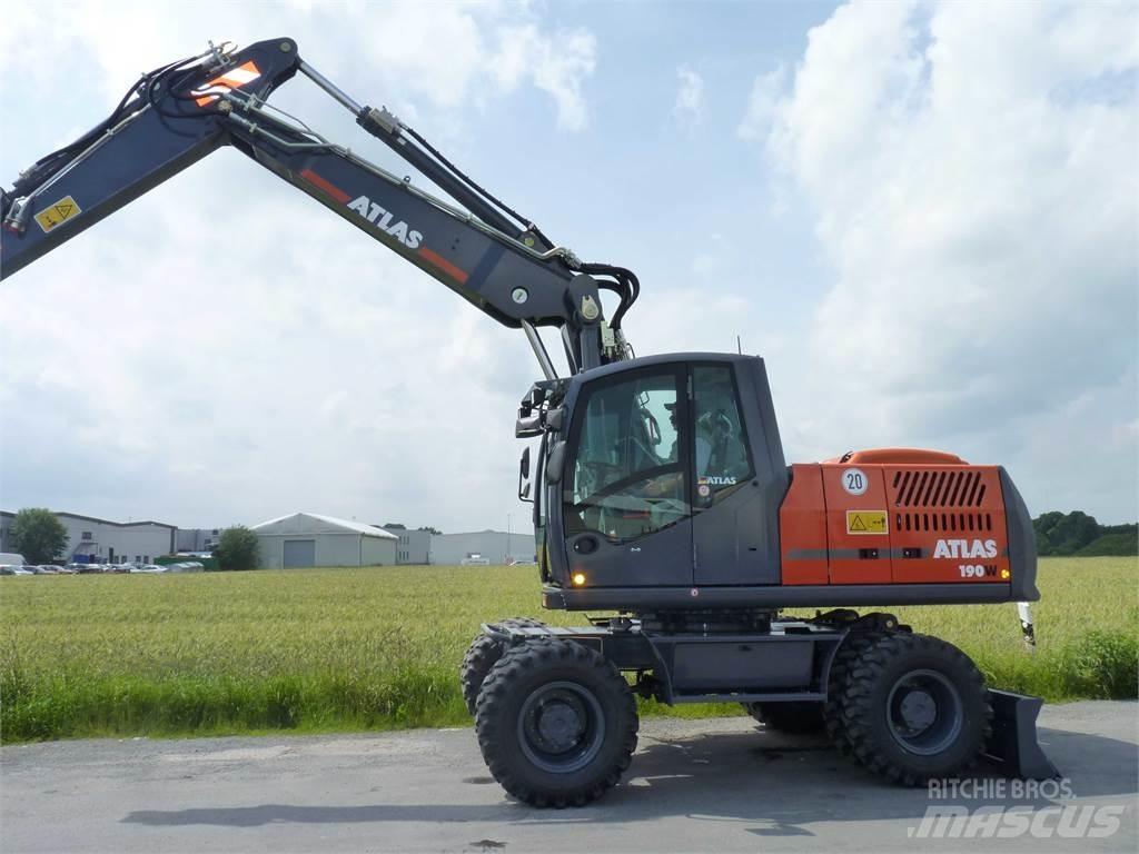 Atlas 190W Stage V Εκσκαφείς με τροχούς - λάστιχα