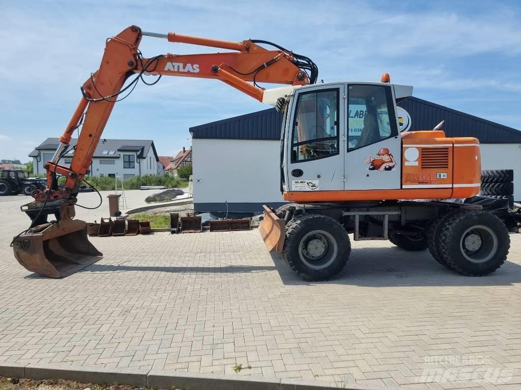 Atlas 1204 Εκσκαφείς με τροχούς - λάστιχα