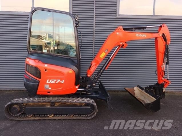 Kubota u27-4 Εκσκαφάκι (διαβολάκι) < 7t