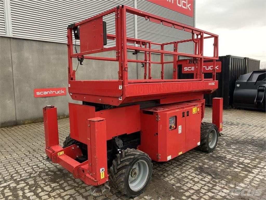 Manitou 100SC Ανυψωτήρες ψαλιδωτής άρθρωσης