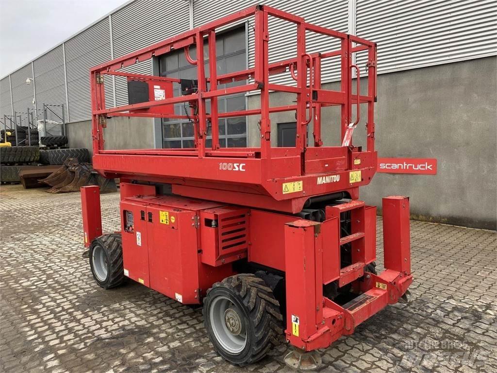 Manitou 100SC Ανυψωτήρες ψαλιδωτής άρθρωσης