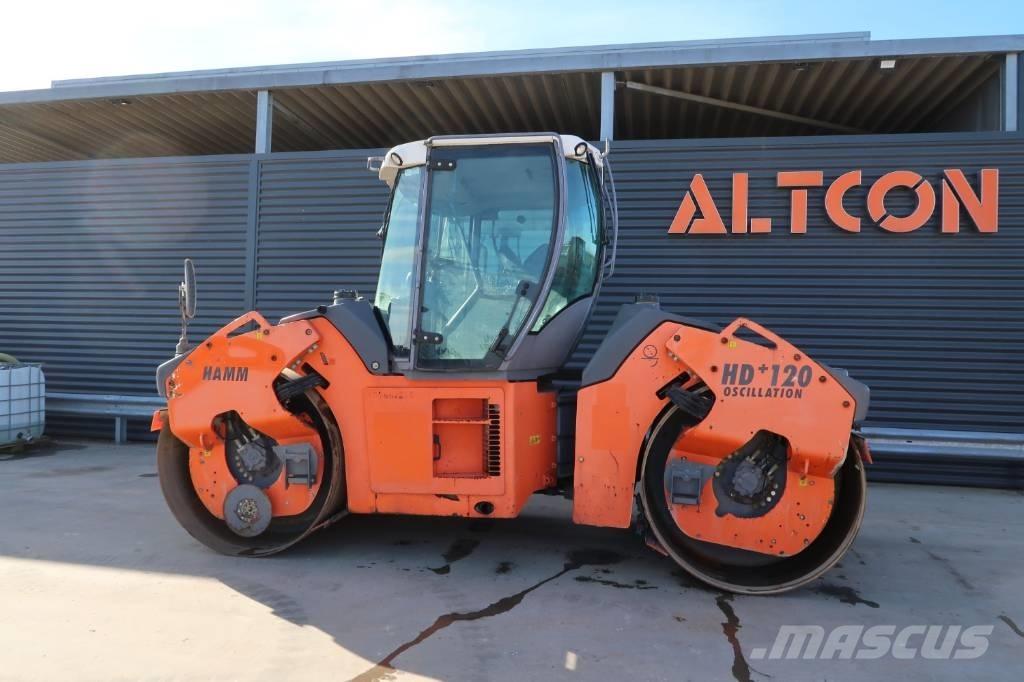 Hamm HD+ 120 VO Οδοστρωτήρες διπλού κυλίνδρου