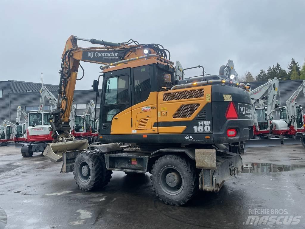 Hyundai HW160 Εκσκαφείς με τροχούς - λάστιχα