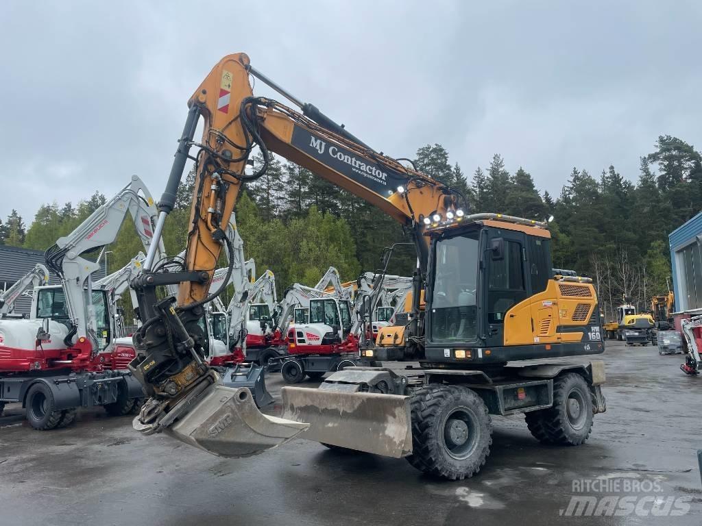 Hyundai HW160 Εκσκαφείς με τροχούς - λάστιχα