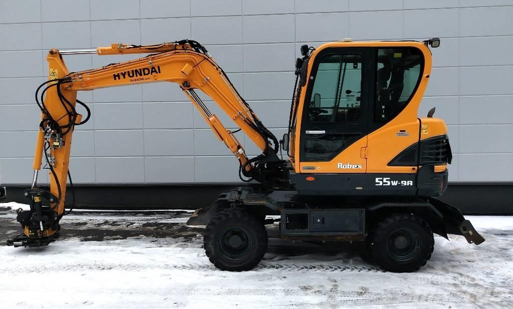 Hyundai 55W-9a Εκσκαφείς με τροχούς - λάστιχα