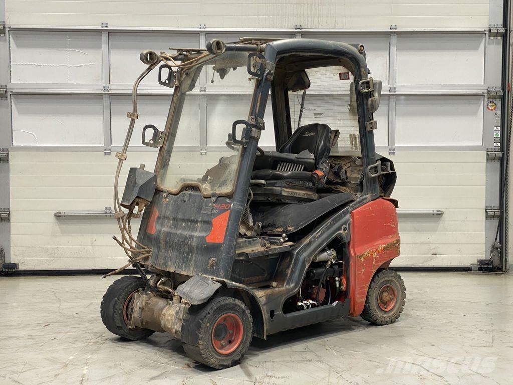 Linde H20T-02 Περονοφόρα ανυψωτικά κλαρκ με φυσικό αέριο LPG