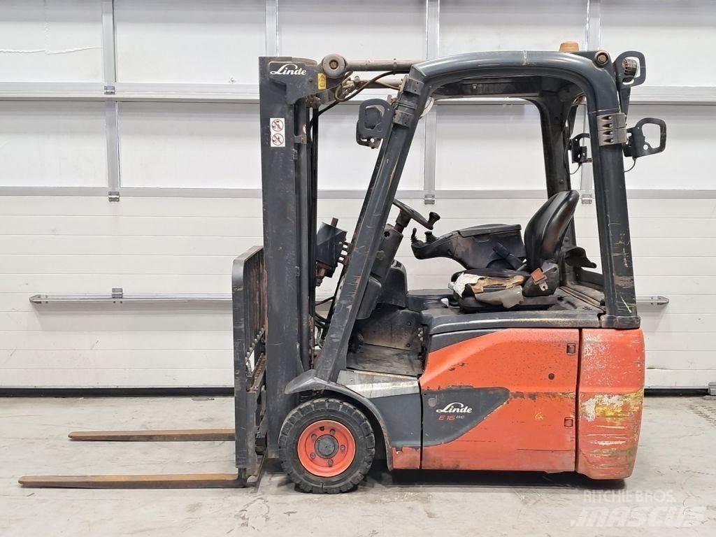 Linde E16C-02 Ηλεκτρικά περονοφόρα ανυψωτικά κλαρκ