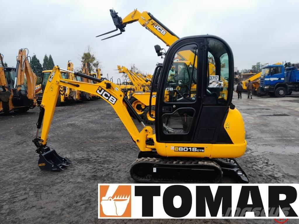 JCB 8018 CTS Εκσκαφάκι (διαβολάκι) < 7t