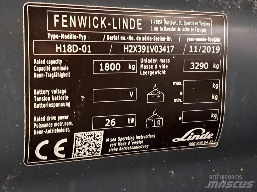 Linde H18D-01 Πετρελαιοκίνητα Κλαρκ