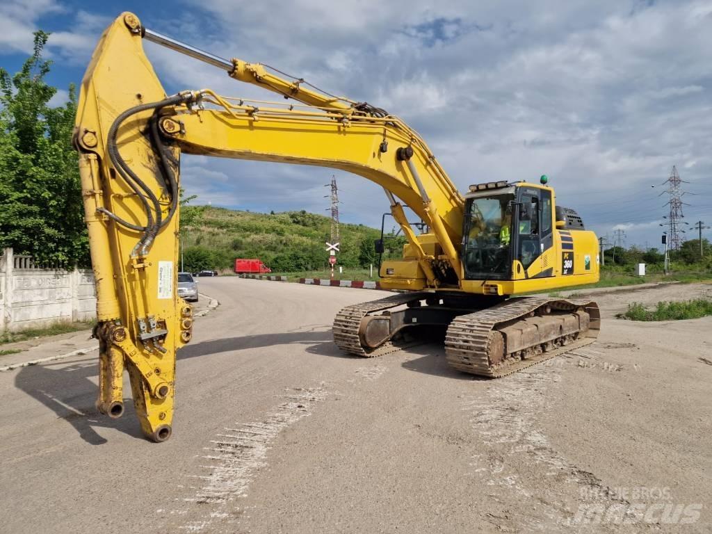 Komatsu PC 360 Εκσκαφείς με ερπύστριες