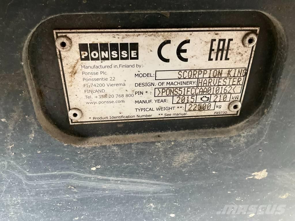 Ponsse Scorpion King Θεριζοαλωνιστικές μηχανές