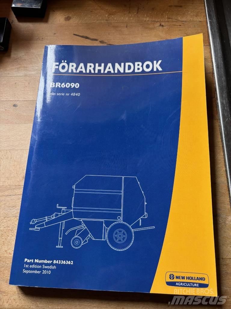 New Holland BR 6090 Πρέσες κυλινδρικών δεμάτων