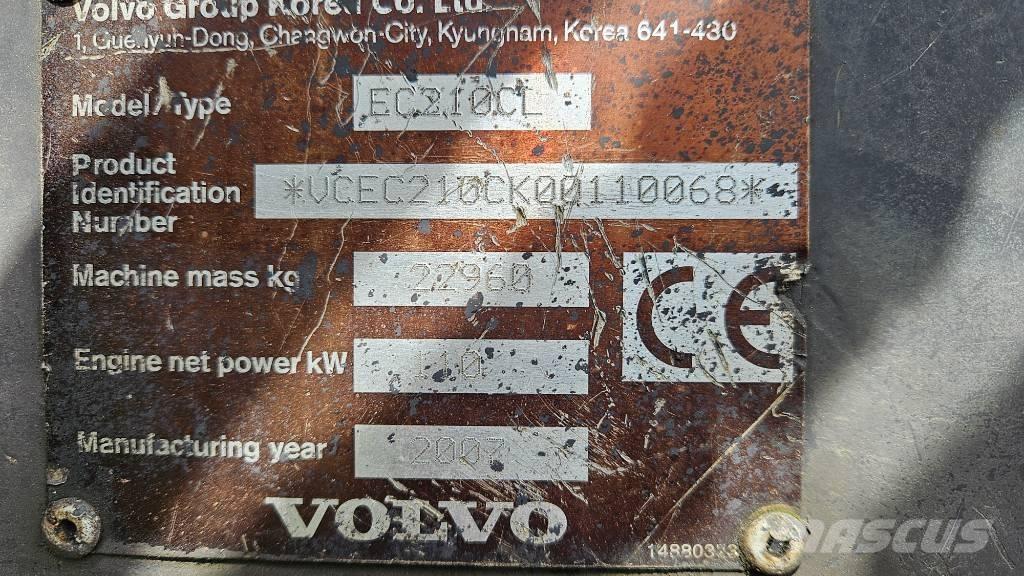 Volvo EC 210 C L Εκσκαφείς με ερπύστριες
