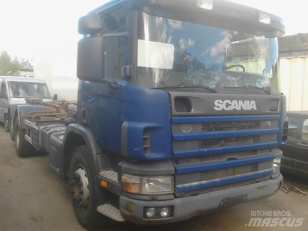 Scania p 124-420 Φορτηγά με γερανό & γάτζο