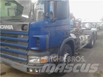 Scania p 124-420 Φορτηγά με γερανό & γάτζο