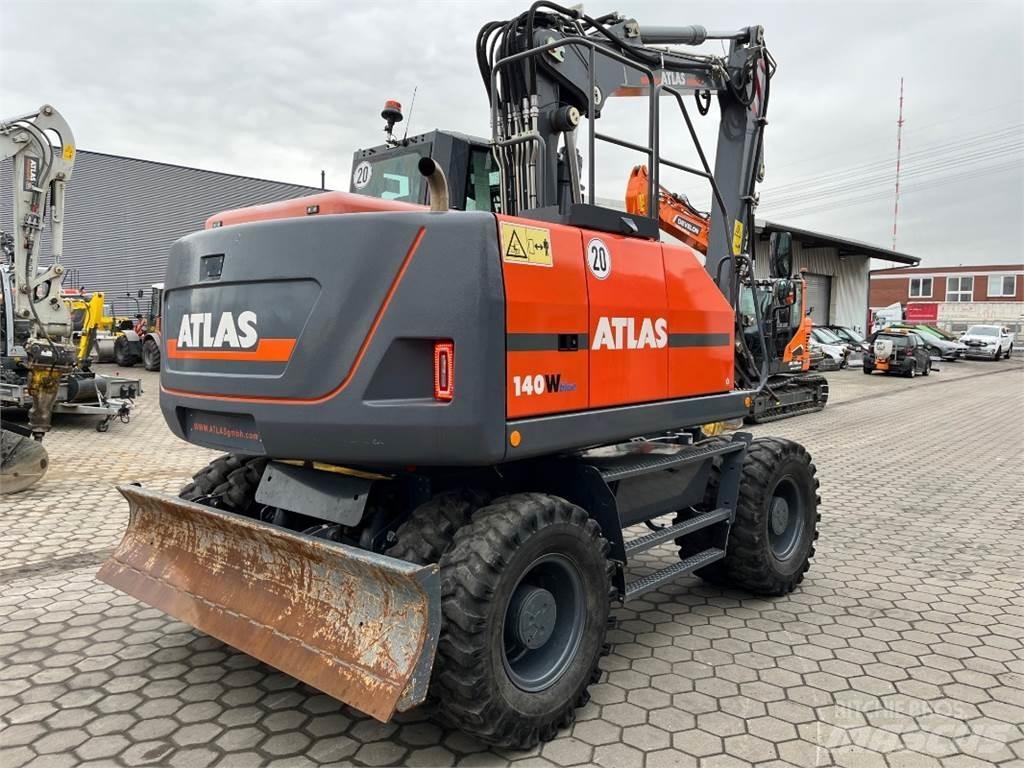 Atlas 140W-BLUE Εκσκαφείς με τροχούς - λάστιχα