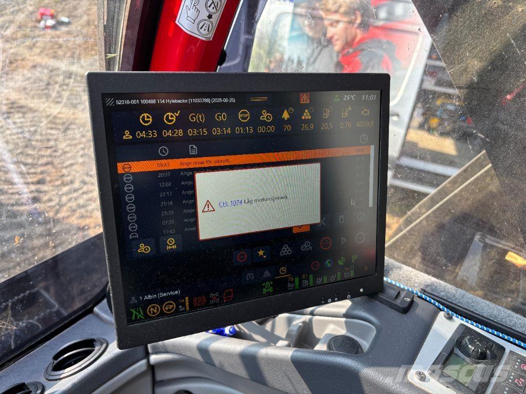 Komatsu 931XC Θεριζοαλωνιστικές μηχανές