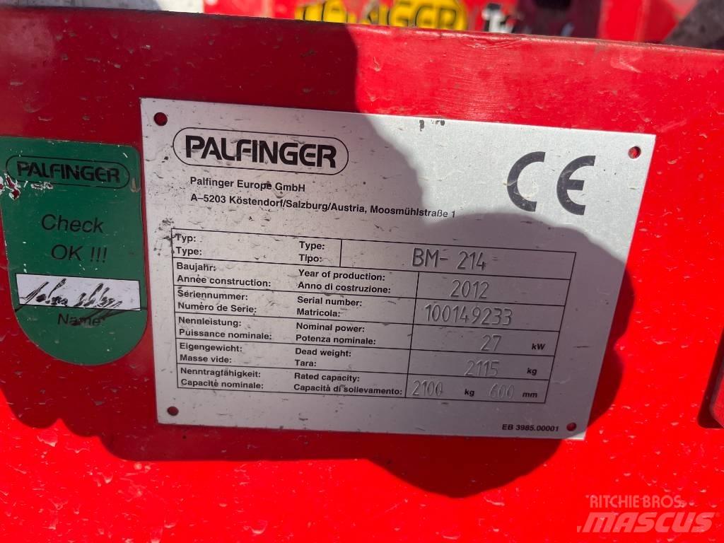 Palfinger BM 214 Περονοφόρα ανυψωτικά αναρτημένα σε φορτηγά