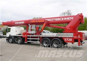 Ruthmann T 720 Εναέριες πλατφόρμες τοποθετημένες σε φορτηγό