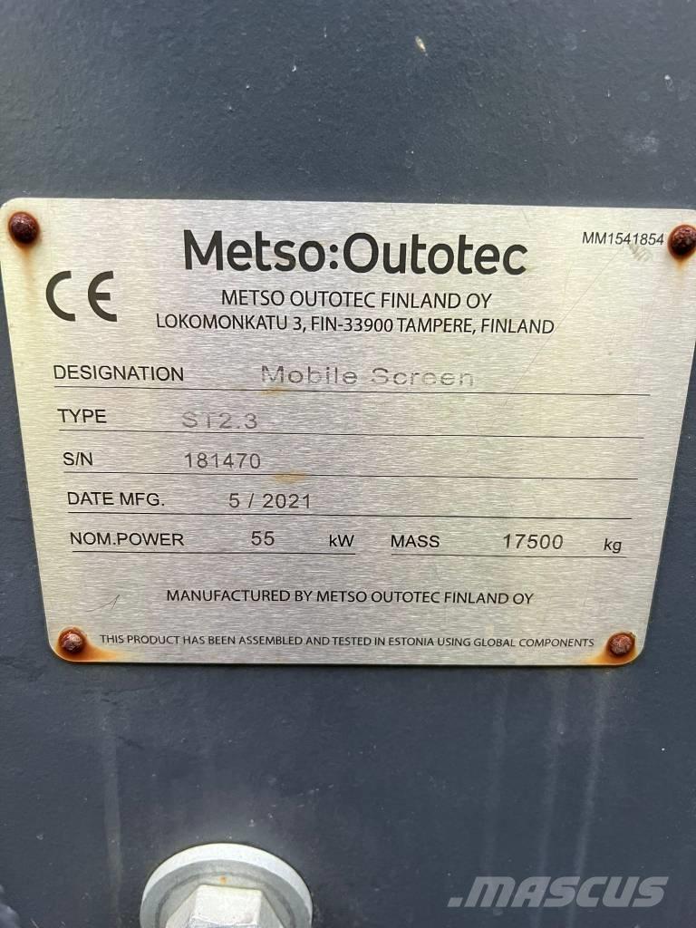 Metso ST2.3 Κινητές μηχανές κοσκινίσματος