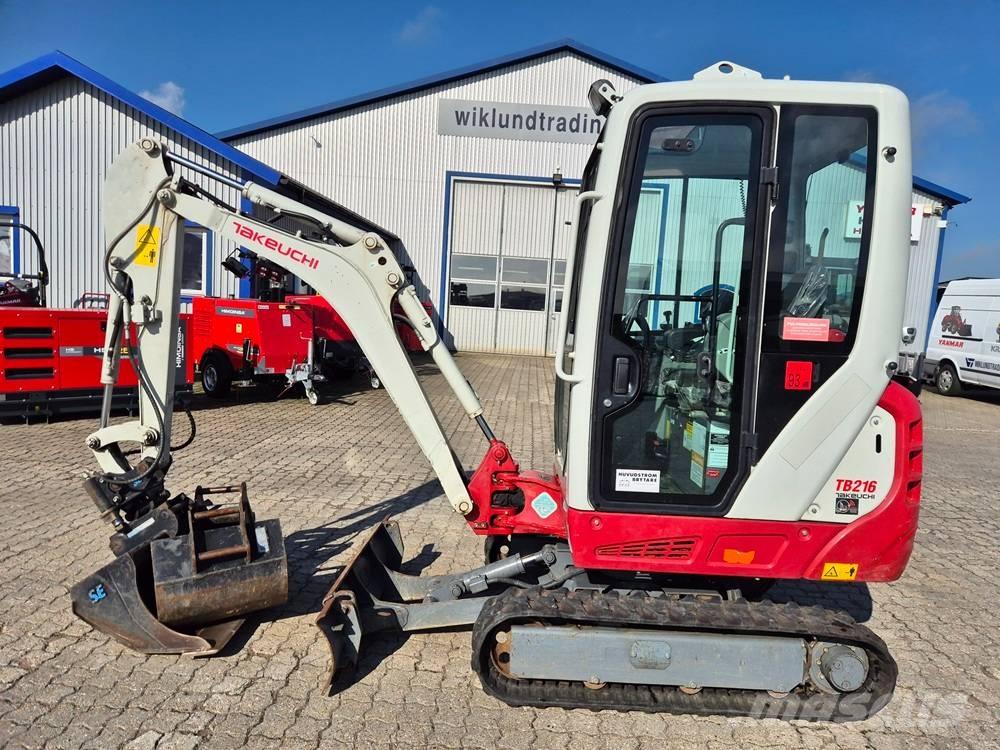 Takeuchi TB 216 Εκσκαφάκι (διαβολάκι) < 7t