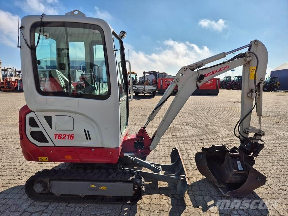 Takeuchi TB 216 Εκσκαφάκι (διαβολάκι) < 7t