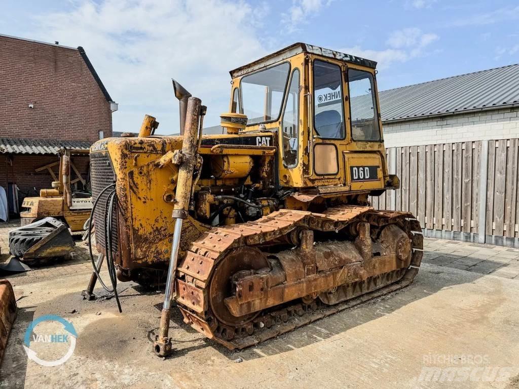 CAT D6D Μπουλντόζες με ερπύστριες