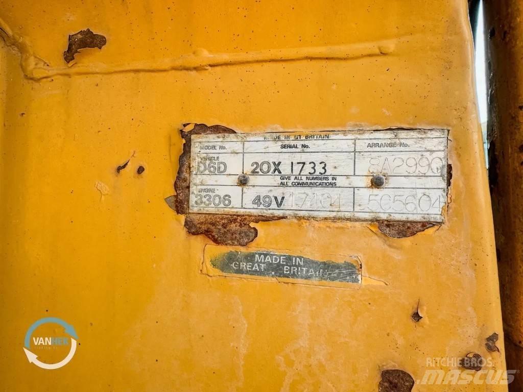 CAT D6D Μπουλντόζες με ερπύστριες