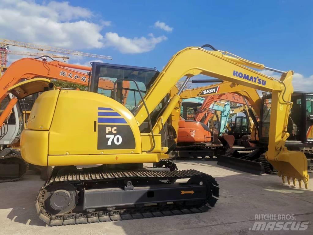 Komatsu PC 70 Εκσκαφείς με ερπύστριες