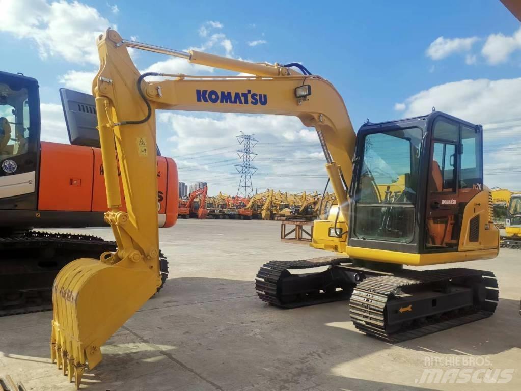Komatsu PC 70 Εκσκαφείς με ερπύστριες